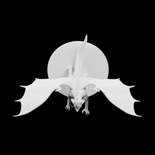 Дракон с крыльями