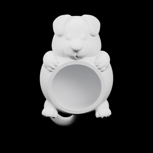 Фигурка с горшком