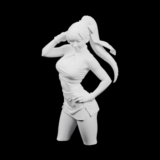 Фигурка в движении