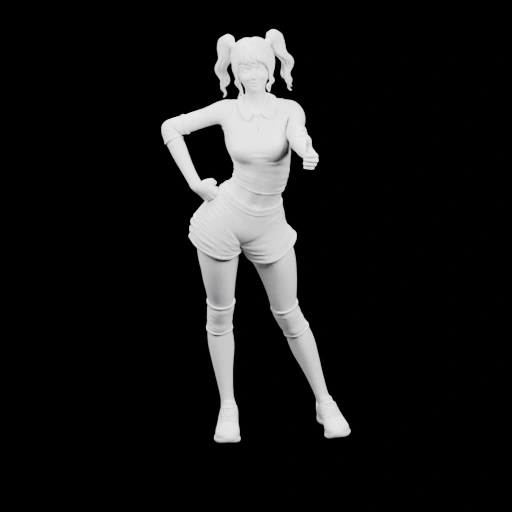 Фигурка в движении