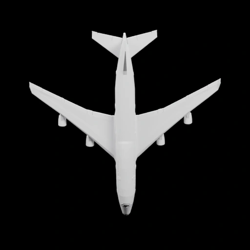 Самолёт с четырьмя двигателями