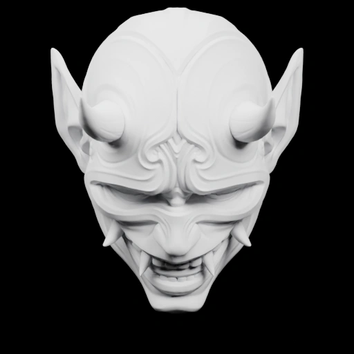 Маска демонического вида