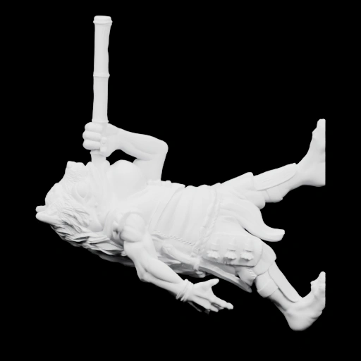 Фигурка с посохом