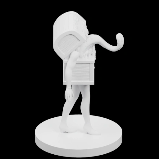 Фигурка с микрофоном