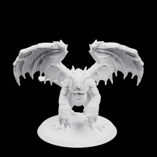 Фигурка крылатого существа