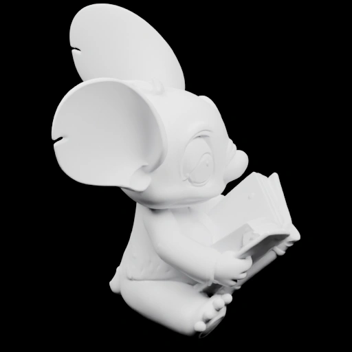 Мышонок с книгой