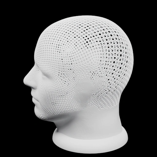 Голова манекена