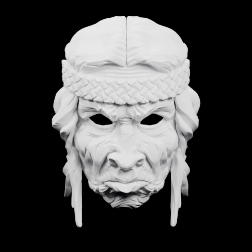 Маска с головным убором