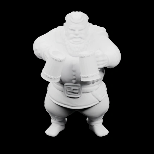 Фигурка бармена