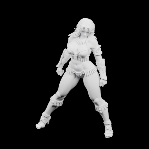 Воин в доспехах