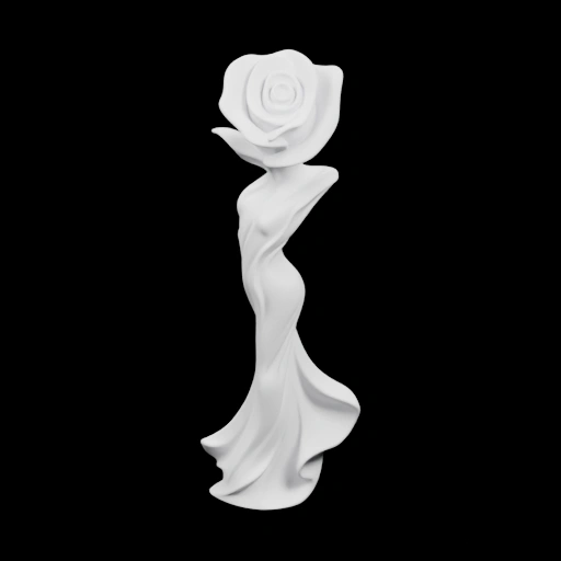 Роза на высокой ножке