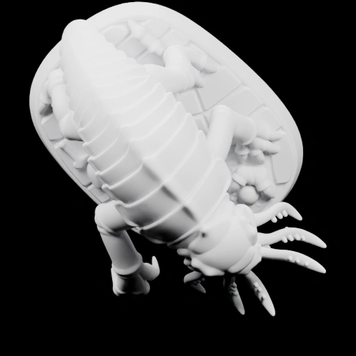 Насекомое с панцирем