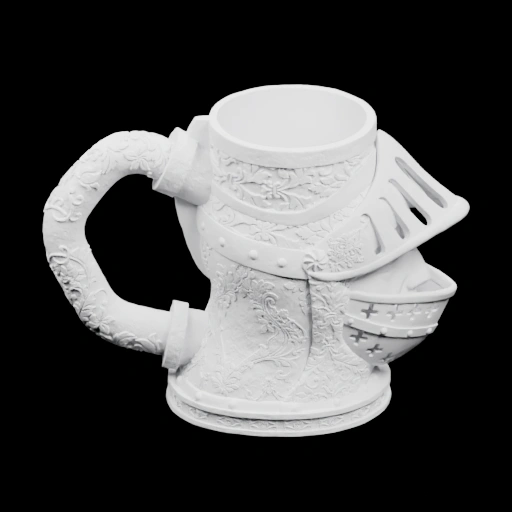 Кружка в виде рыцаря