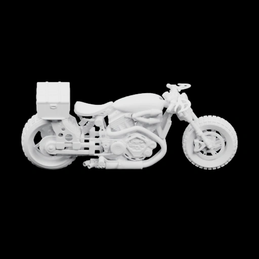 Мотоцикл с багажниками