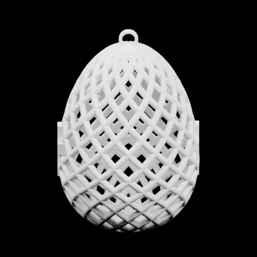 Литой яйцевидный декор