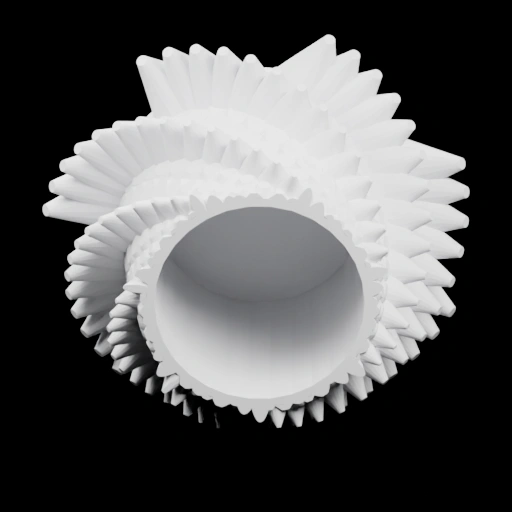 Круглый элемент с зубьями