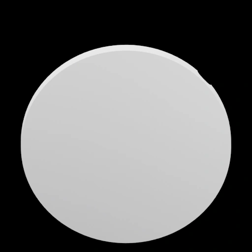 Круглая пластина