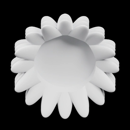 Декоративный элемент в форме солнца