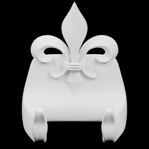 Украшение в форме лилии