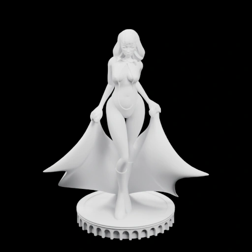 Фигурка в плаще