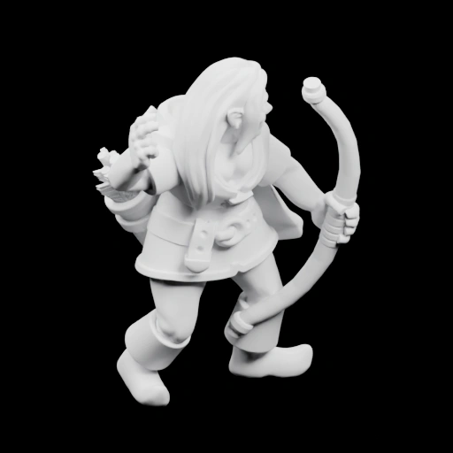 Фигурка лучника