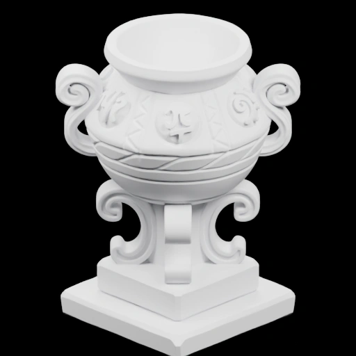 Ваза с подставкой