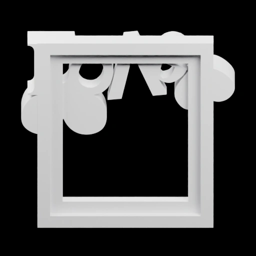 Рамка с декоративным орнаментом