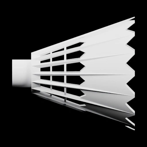 Зонт с зубчатым краем