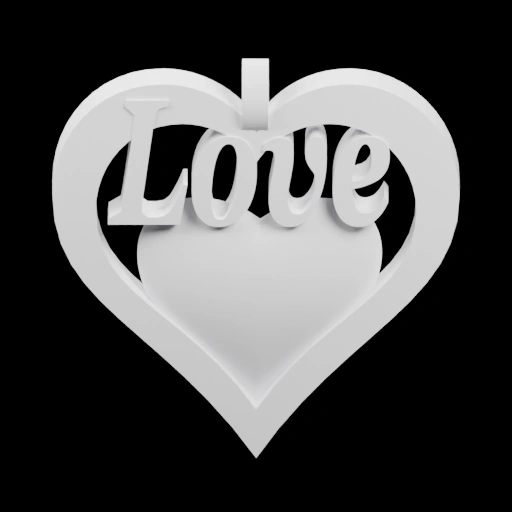 Сердце с надписью