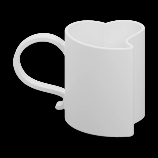 Чашка с ручкой