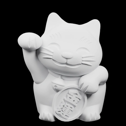 Фигурка кошачьего символа