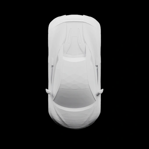 Автомобиль с видом сверху