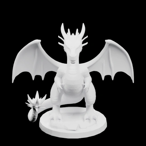 Фигурка дракона