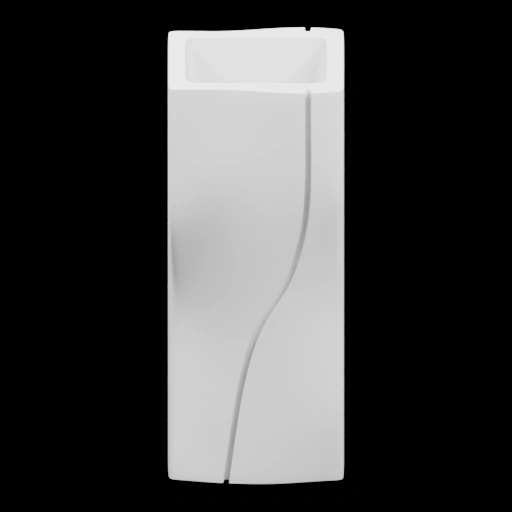 Вертикальный элемент с изгибом