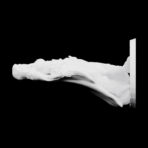 Кривой вытянутый элемент