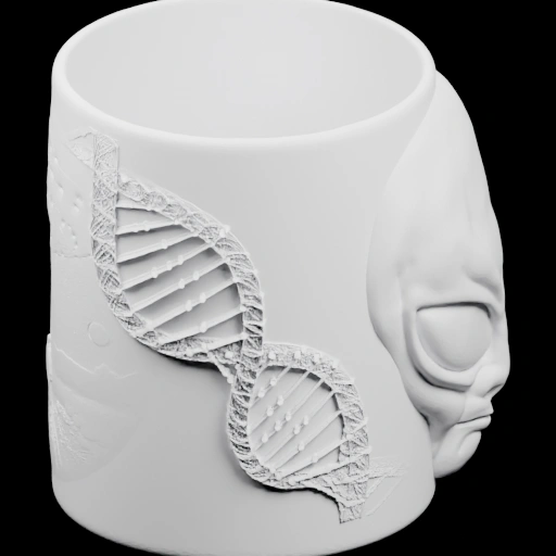 Декоративный контейнер с ДНК