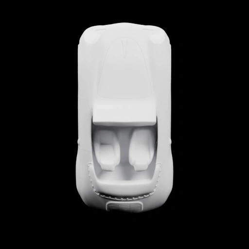 Автомобиль с видом сверху