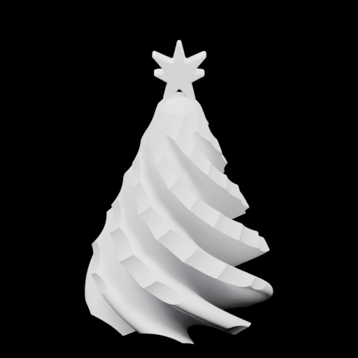 Елка с звездой