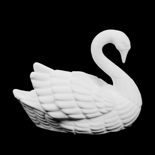 Фигурка лебедя