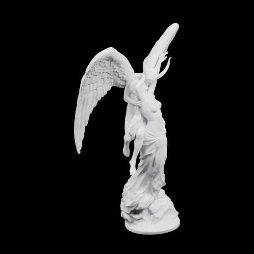 Ангел с крыльями