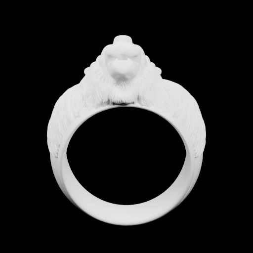 Кольцо с декором