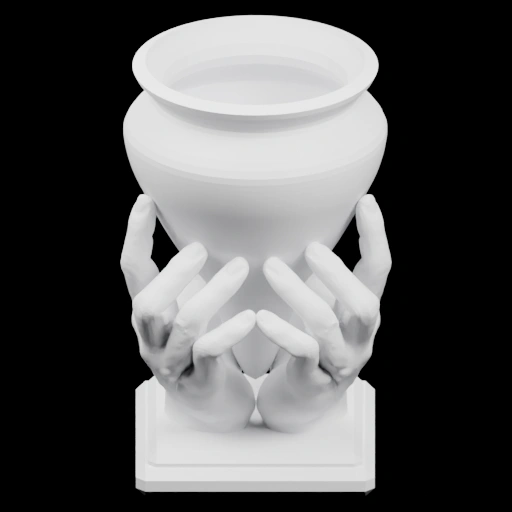 Статуэтка с вазой