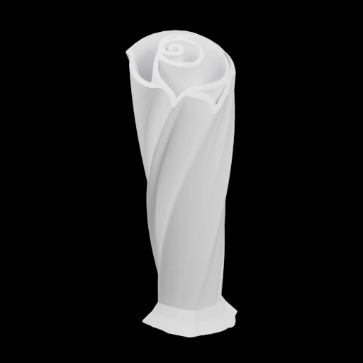 Ваза с завитком