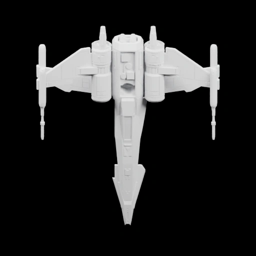 Истребитель с крыльями