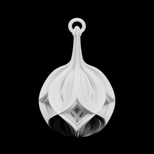 Подвеска в форме бутылки