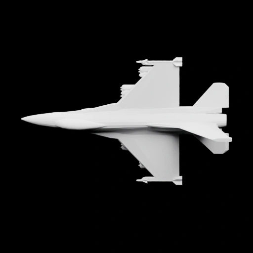 Истребитель с крыльями