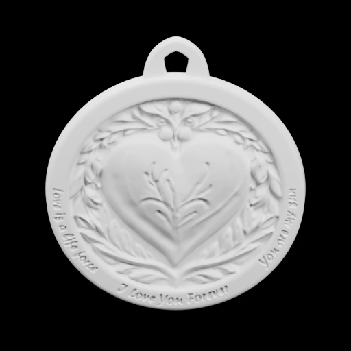 Подвеска с сердцем