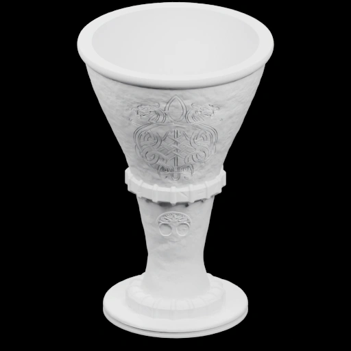 Гоблет с орнаментом
