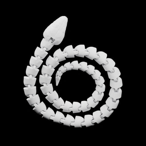 Змея в спирали