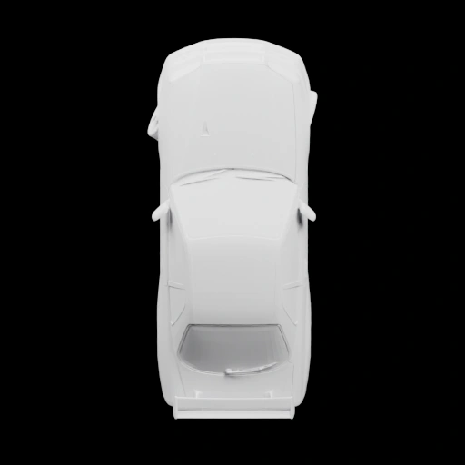 Автомобиль с вид сверху